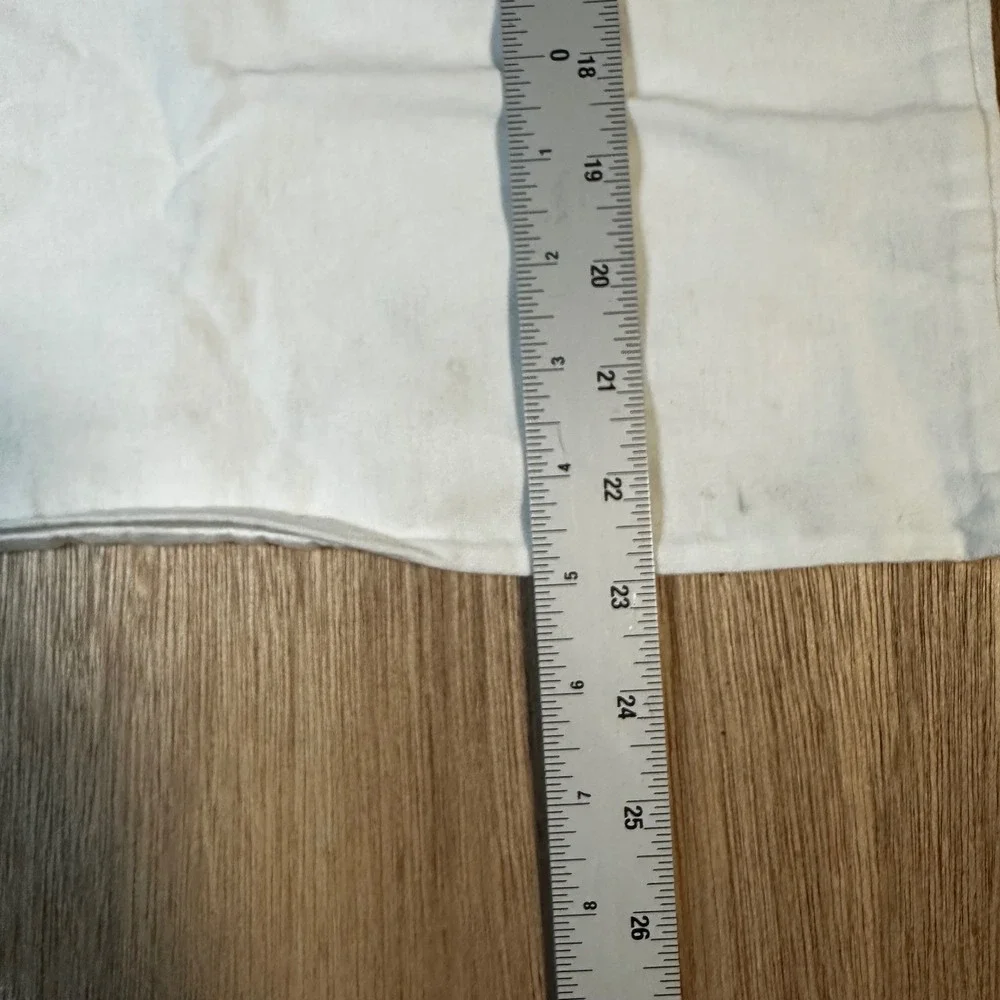 Alexander McQueen Dust Bag White Canvas Logo Print